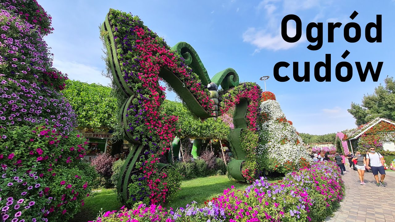 Baśniowe ogrody Dubaju (Dubai Miracle Garden)