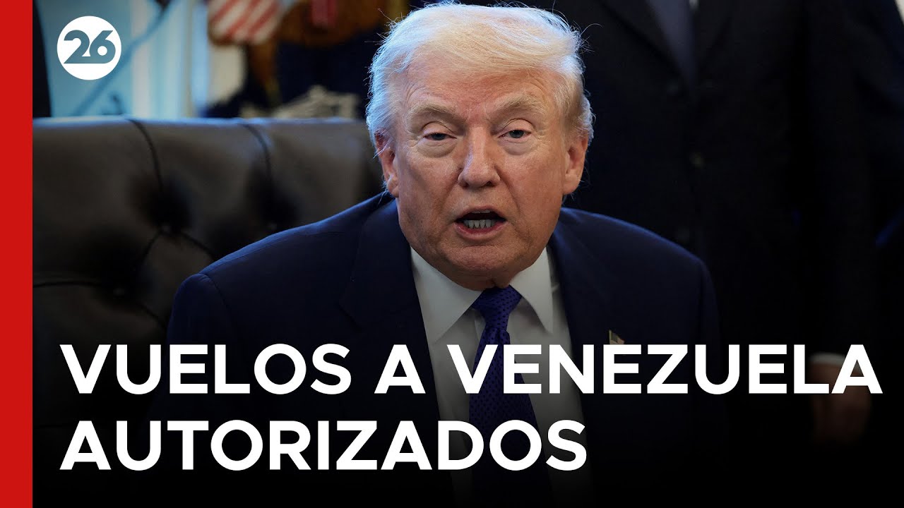 🇺🇸 VENEZUELA DARÁ UN GIRO RADICAL | Trump autorizó los vuelos desde EE. UU. hacia el país caribeño