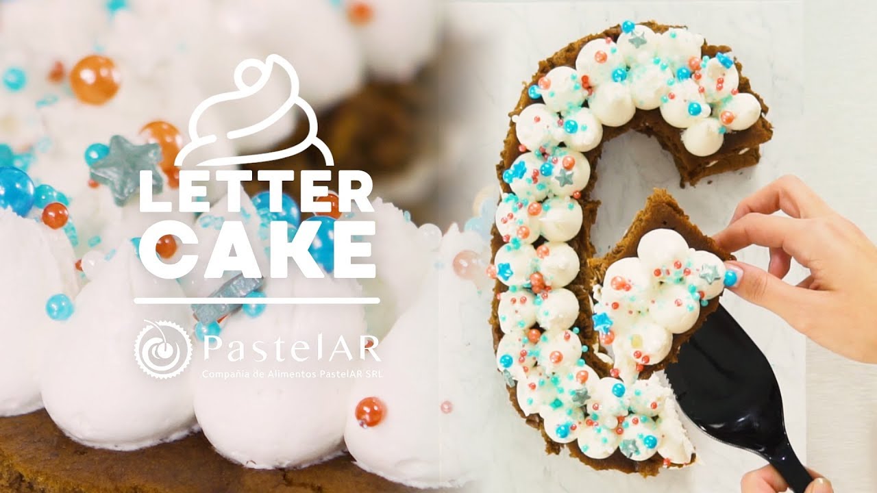 Letter Cake: Los secretos para hacer la mejor torta para regalar