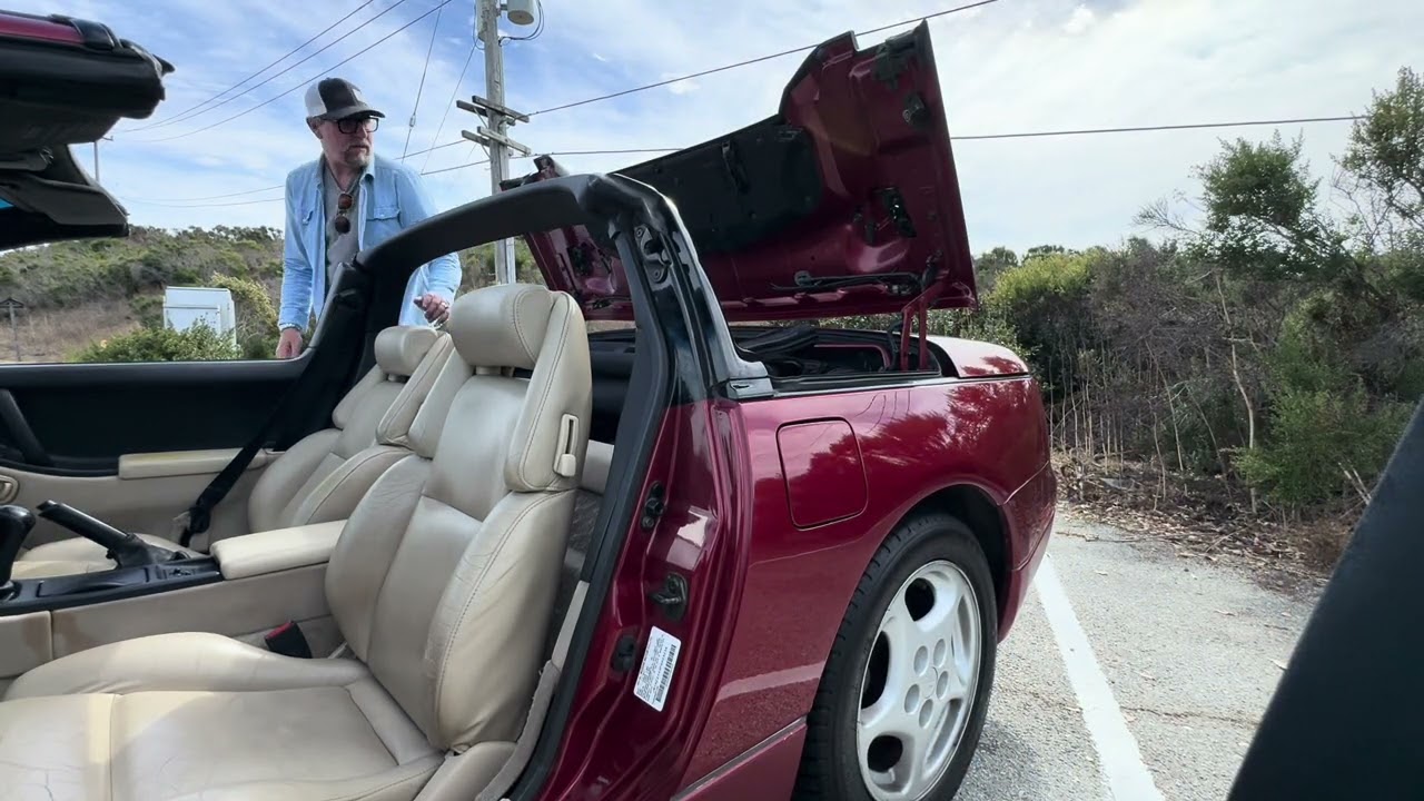 Convertible top manual open and close- 1993 Nissan 300zx San Francisco California