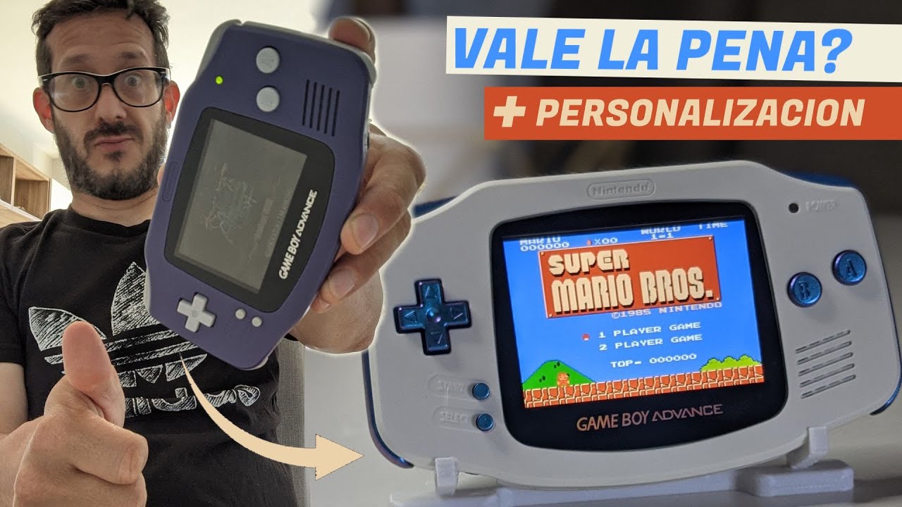Restaurar Game Boy ADVANCE 🤗 Pantalla Retroiluminada