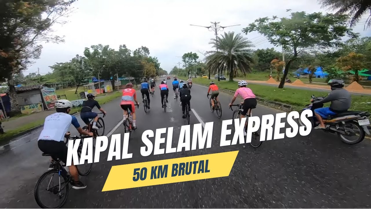Rutinitas Sabtu Bapow.cc | kapal selam express | fixed gear vs roadbike