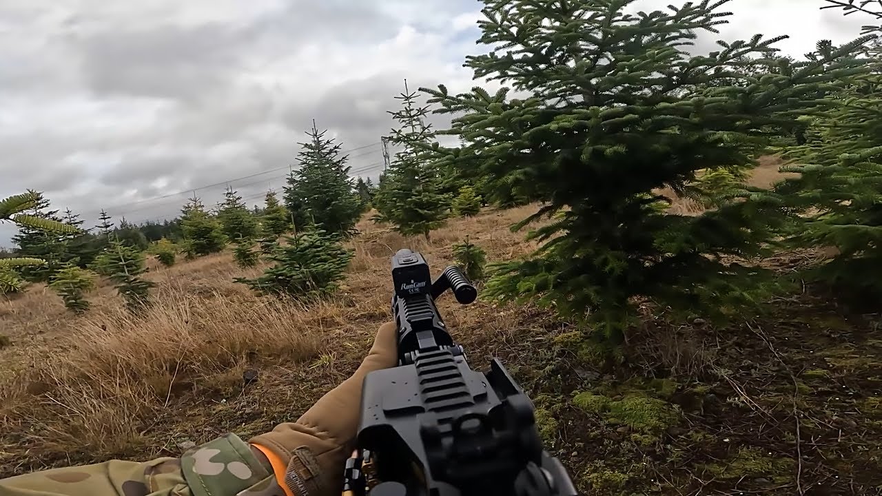 5 MINUTES of INTENSE AIRSOFT LMG Action