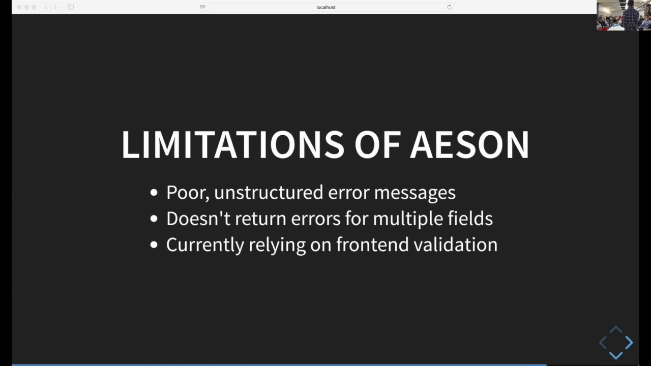 Maximilian Tagher: Validation Across the Stack (Postgres, Haskell, and the frontend)