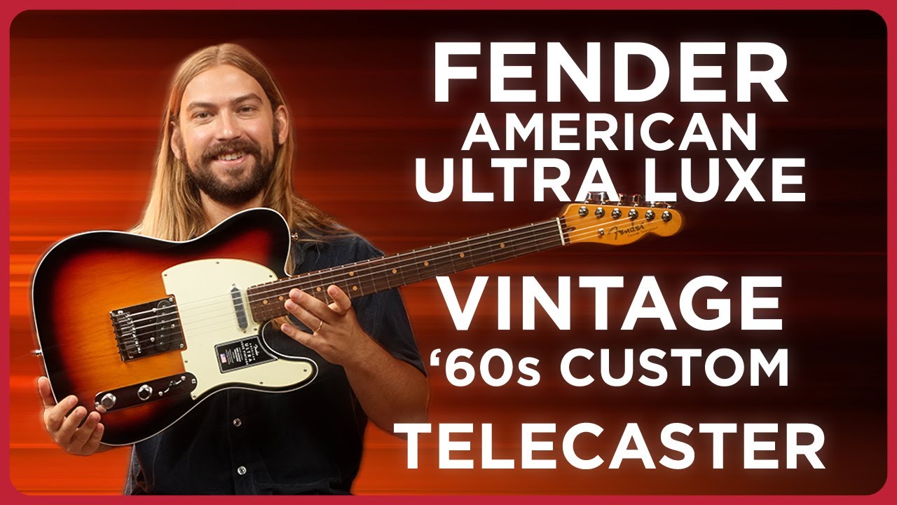 The Coolest Guitars Fender Makes Now? Ultra Luxe Vintage Electric Review | 60's Custom Telecaster