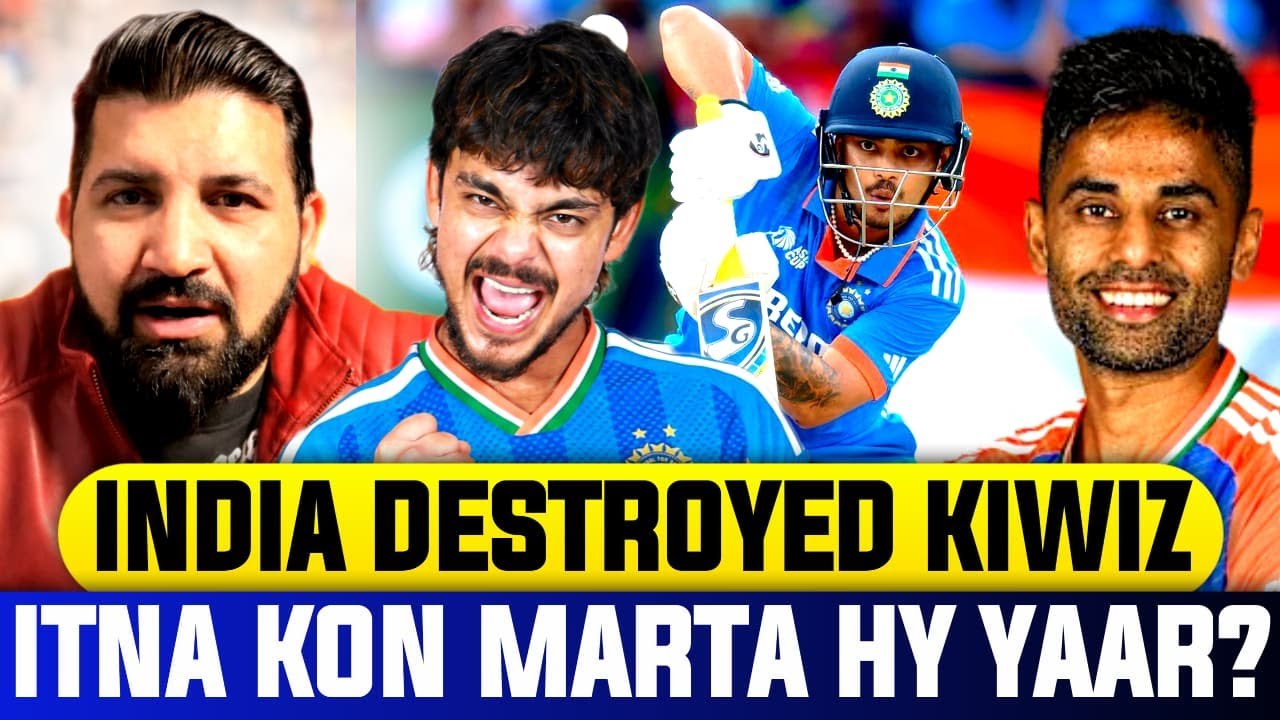 India destroyed NZ bowling | Chased down 209 with absolute ease