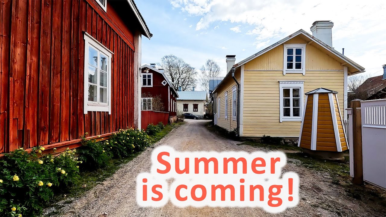 Walking in Pargas / Parainen Finland - Early May 2024