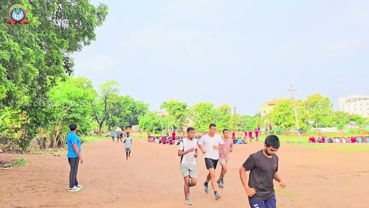 New Defence Batch Running Test | Ground Workout | Physical Fitness @Tejas_Defence_Academy