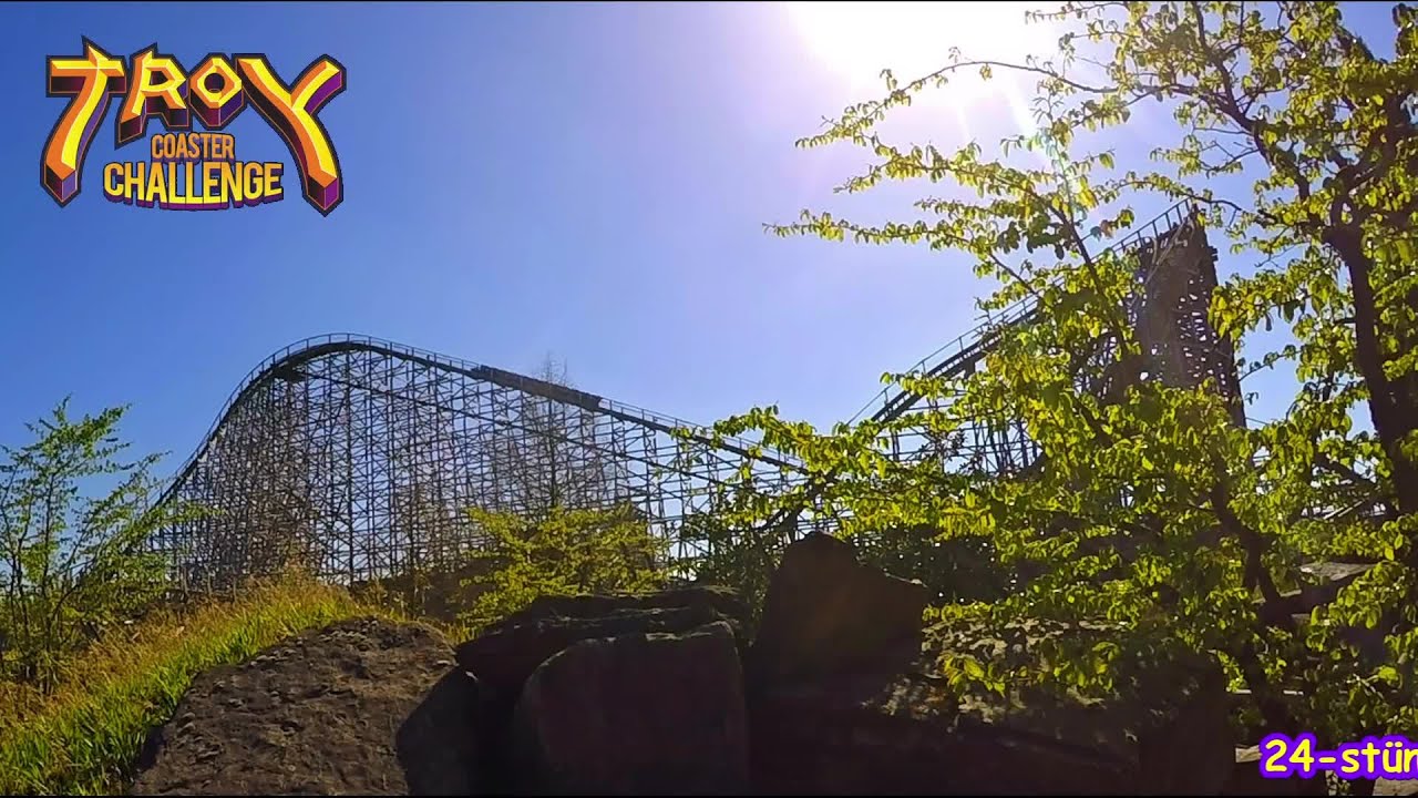4. & 5. Juni 2016 - Troy Coaster Challenge im Toverland - Troy Onride Clip 2016 by kirmesmarkus