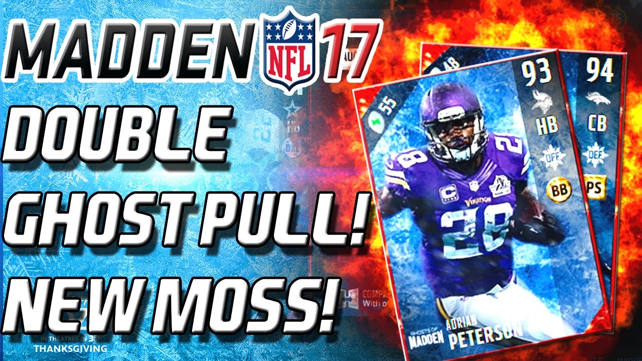 DOUBLE GHOST PULLS!!!! NEW MOSS! OPEN PRESNETS!  - Madden 17 Ultimate Team