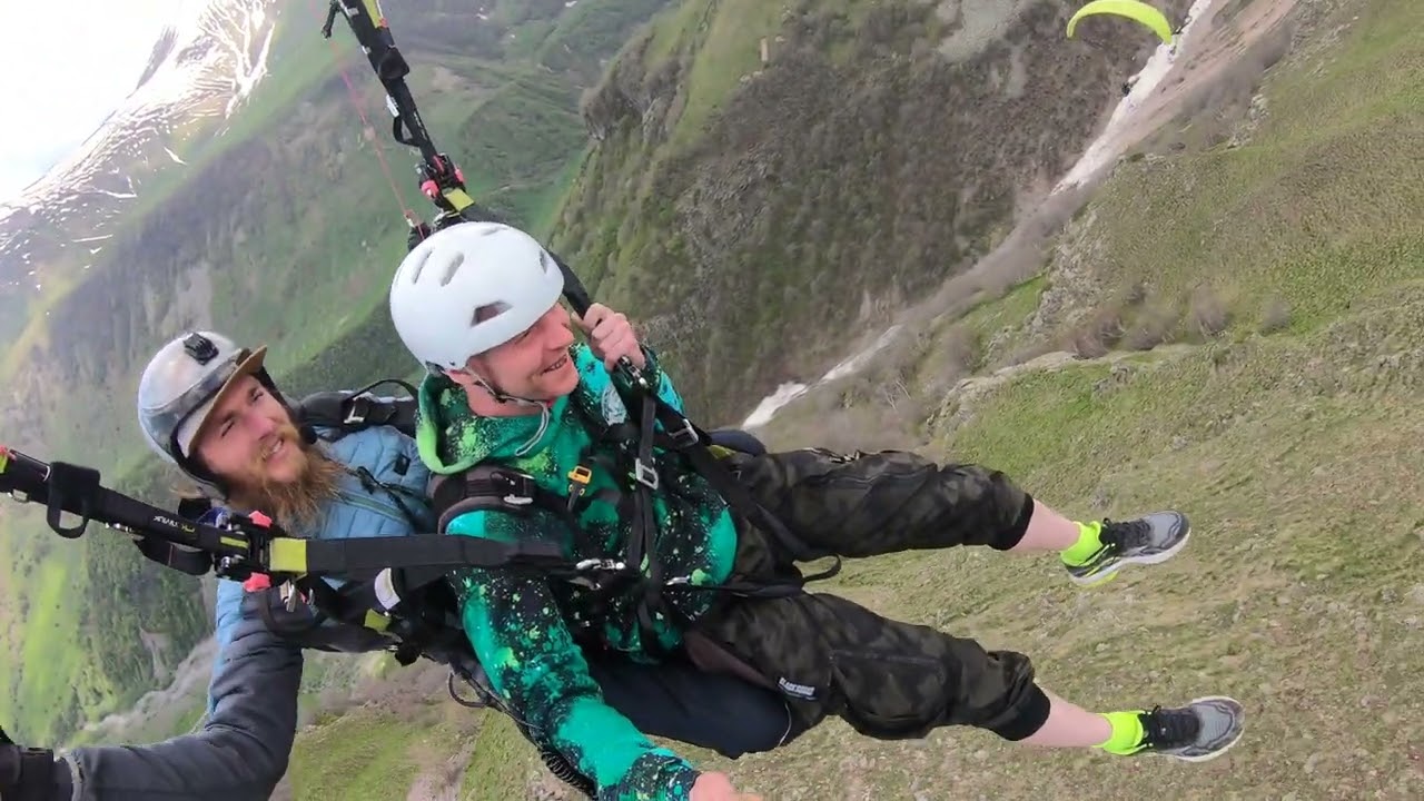 paragliding Georgia Gudauri with SkyAtlantida