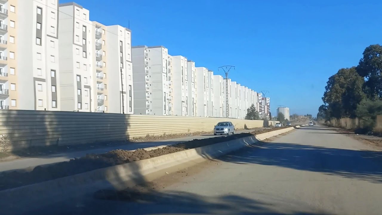 تابعو آخر أشغال ازدواجية الطريق بين بلدية دواودة و تسالة المرجة DOUAOUDA TESSALA PART 1