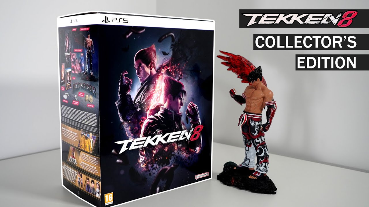 Unboxing TEKKEN 8 Collector's Ultimate Edition with Exclusive Collectibles & Gameplay