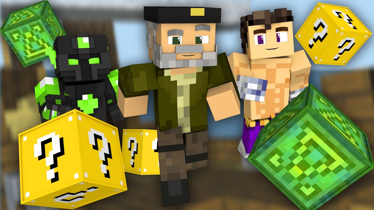 LUCKY BLOCKS | Vegetta VS sTaXx VS Willyrex