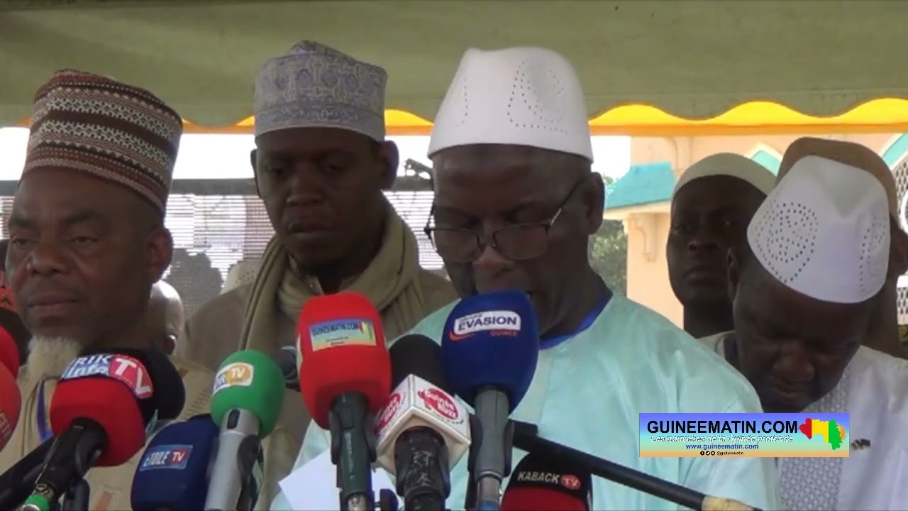 Guinée : remise officielle de la Grande mosquée Fayçal de Conakry par le PM, Dr Bernard Goumou