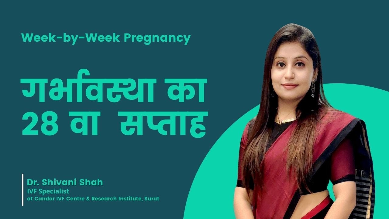 28th Week Pregnancy | २८वें सप्ताह की गर्भावस्था | Pregnancy week by week | Dr.Shivani Shah