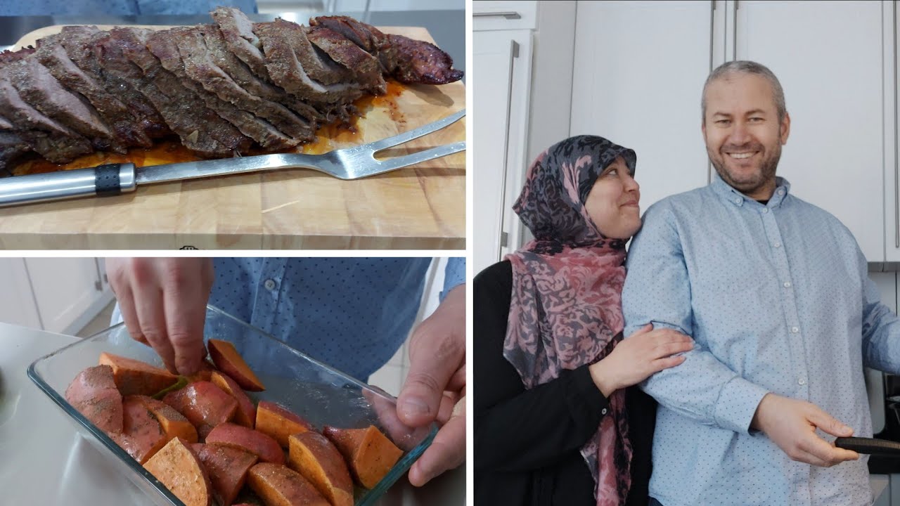 Majid nous cuisine du solomio (du filet pur)
