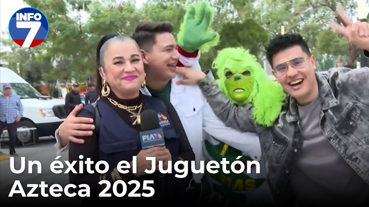 &iexcl;Se entregan 8 toneladas de juguetes en JUGUET&Oacute;N 2025! | INFO7