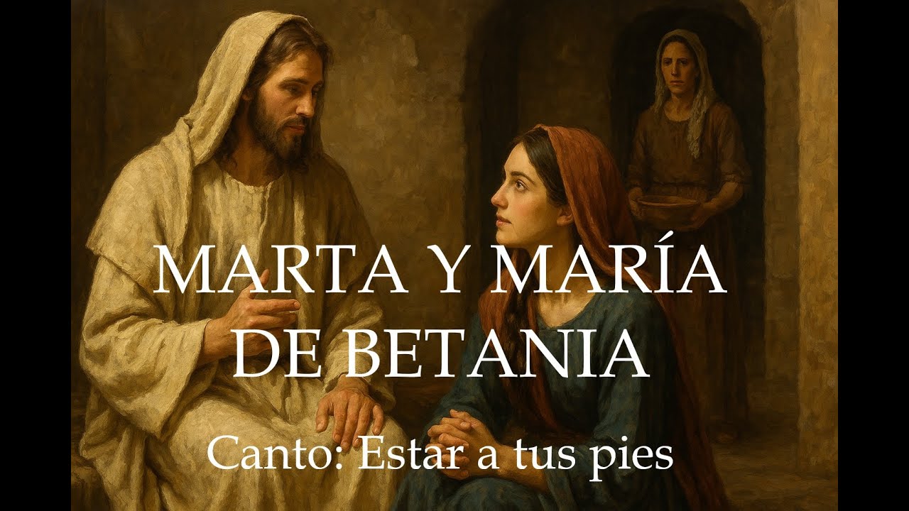 CANTO MARTA Y MARÍA - ESTAR A TUS PIES