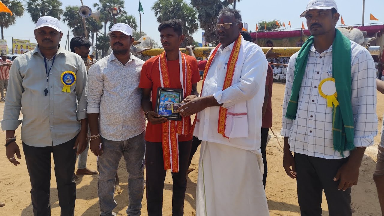 యాగంటి న్యూ కేటగిరి విభాగంలో 8వ జత గుండం చెన్నారెడ్డి గారు మూడోవ బహుమతి విజేత 🥉🏆🎉