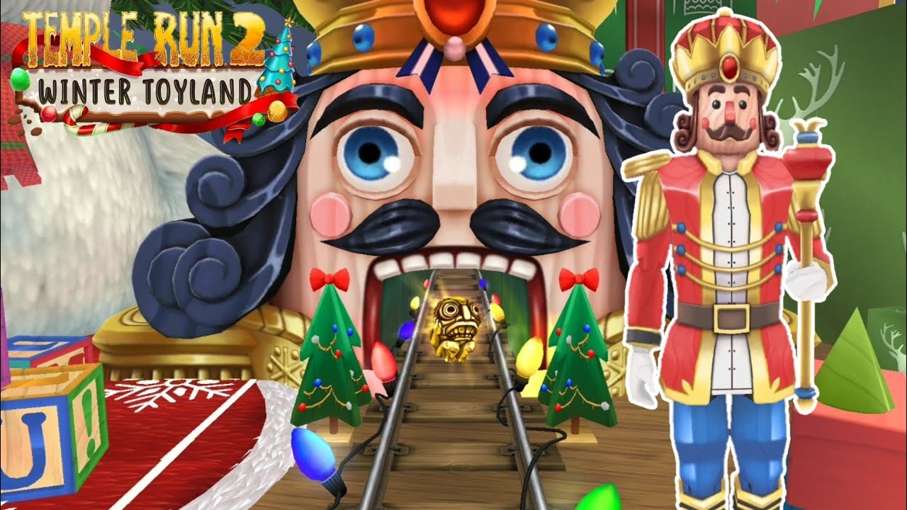 Wally Nutt Running in Winter Toyland Christmas  Map Temple Run 2 YaHruDv
