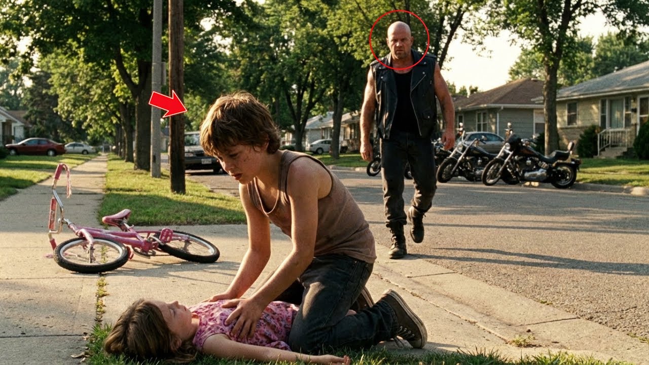 Homeless Boy Saves Biker's Daughter, What The Dad Did Next Is Shocking