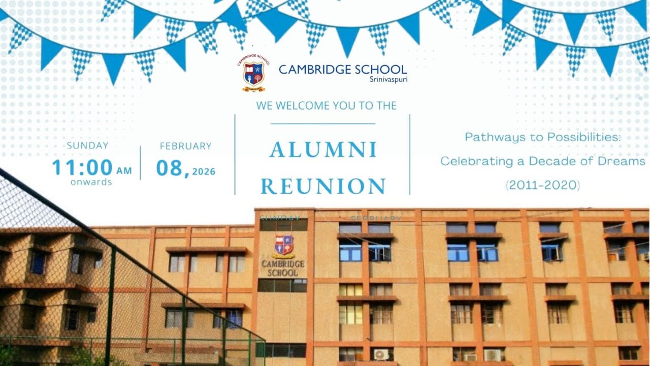 Cambridge Alumnet 2026 | Srinivaspuri Chapter