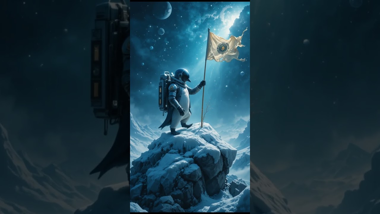 Penguin Astronaut 