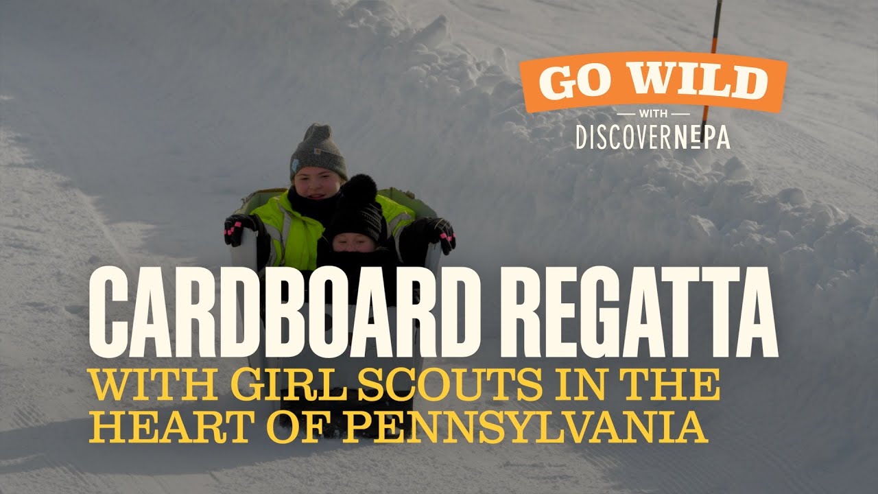 GO WILD with DiscoverNEPA: Cardboard Regatta with Girl Scouts in the Heart of PA | Scranton, PA