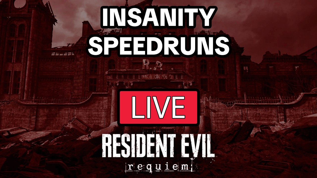 RE9UIEM INSANITY SPEEDRUNS [LIVE]