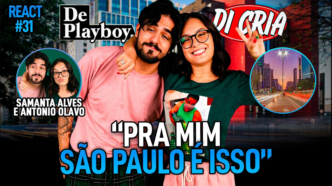 REACT #31 | SAMANTA ALVES E ANTÔNIO REAGEM AOS PONTOS TURÍSTICOS DE SP | #ACHISMOS