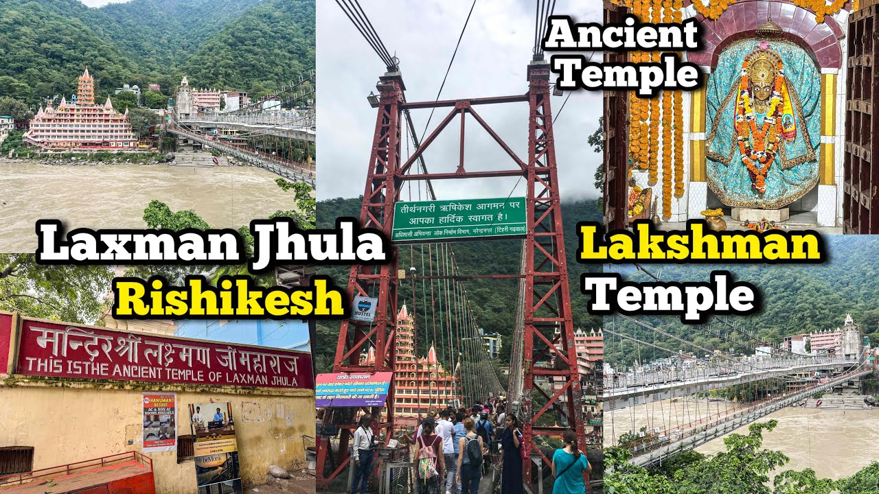 Laxman Jhula Rishikesh 2025 | Iconic Bridge of the Himalayas | Lakshman Temple Ancient Temples Tour