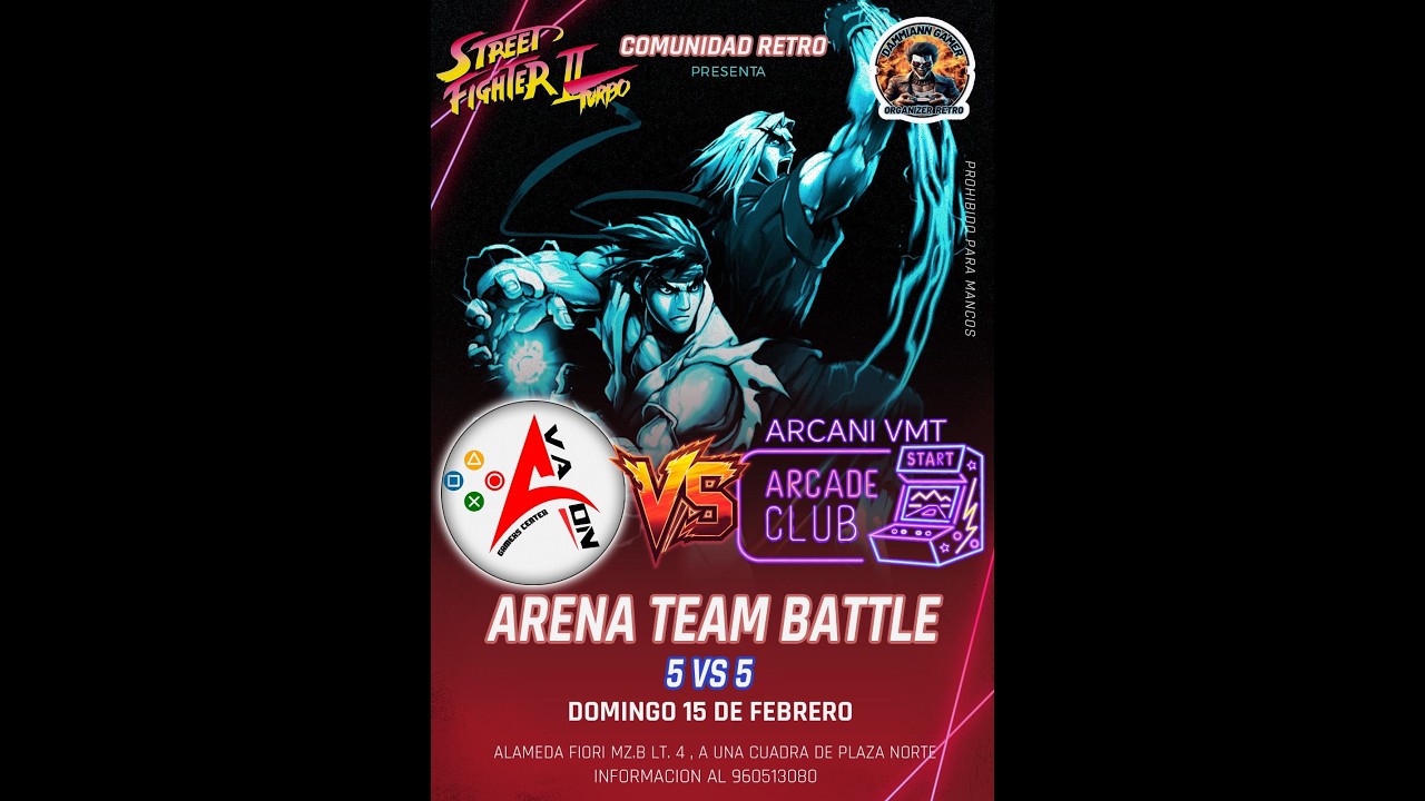 TEAM AVALON VS TEAM ARCANI EN AVALON GAMERS CENTER