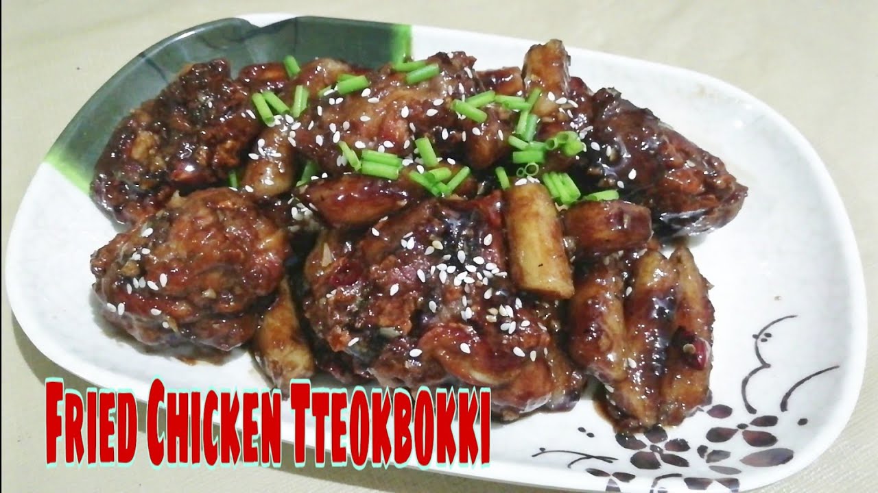 FRIED CHICKEN TTEOKBOKKI | Tteokbokki Recipe | Kitchen Time with Anna