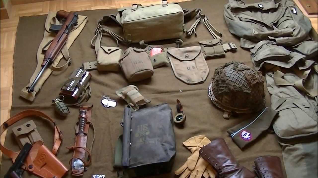 My WW2 Paratrooper gear 101st Airborne