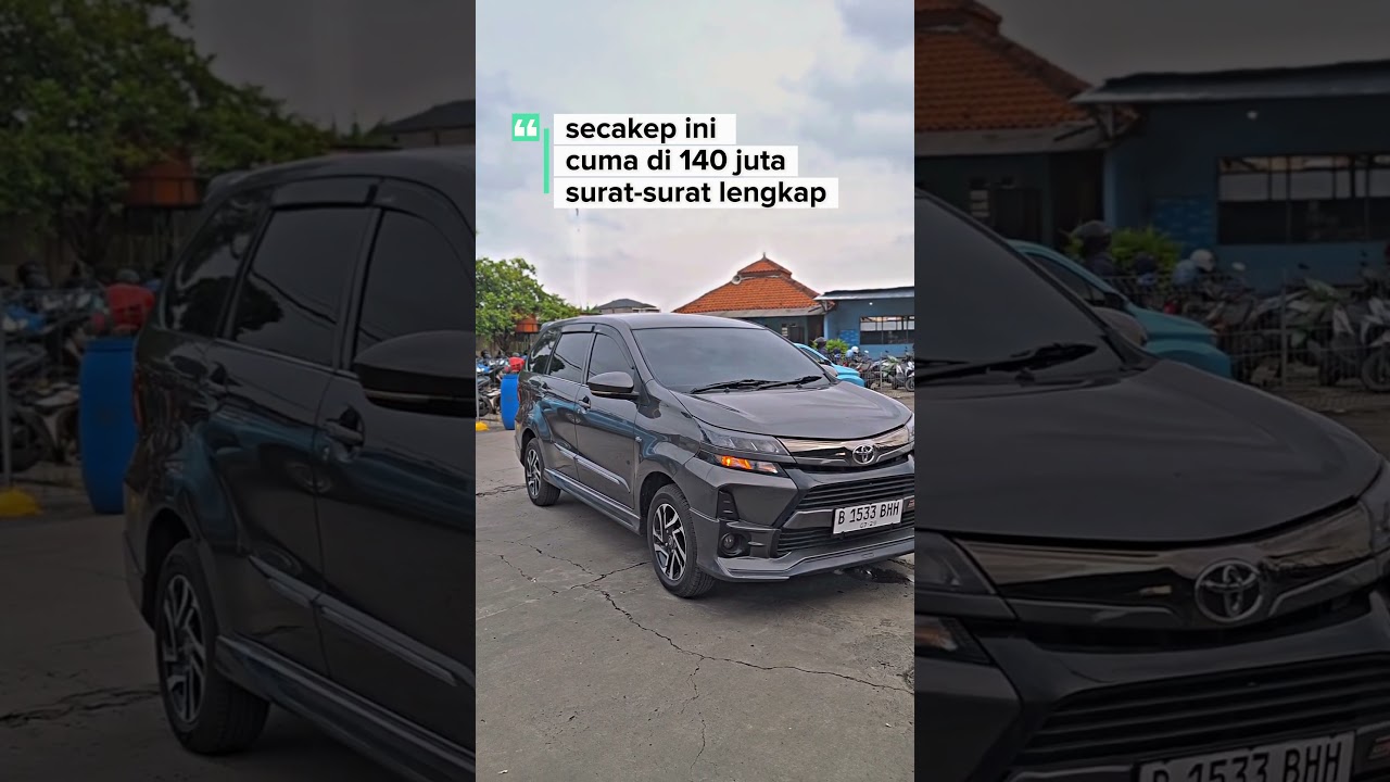 Avanza 2019 model veloz GR cuma di 140 juta 