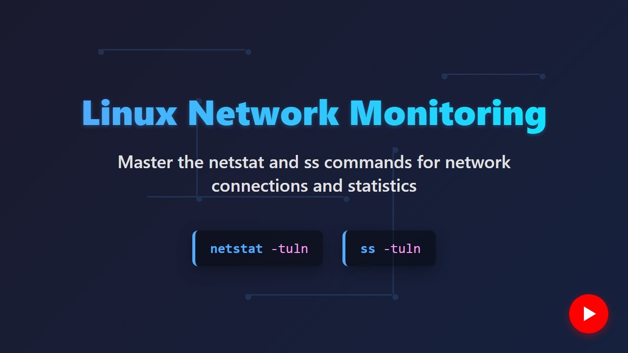 Netstat and SS Commands: Network Monitoring Tools for Beginners