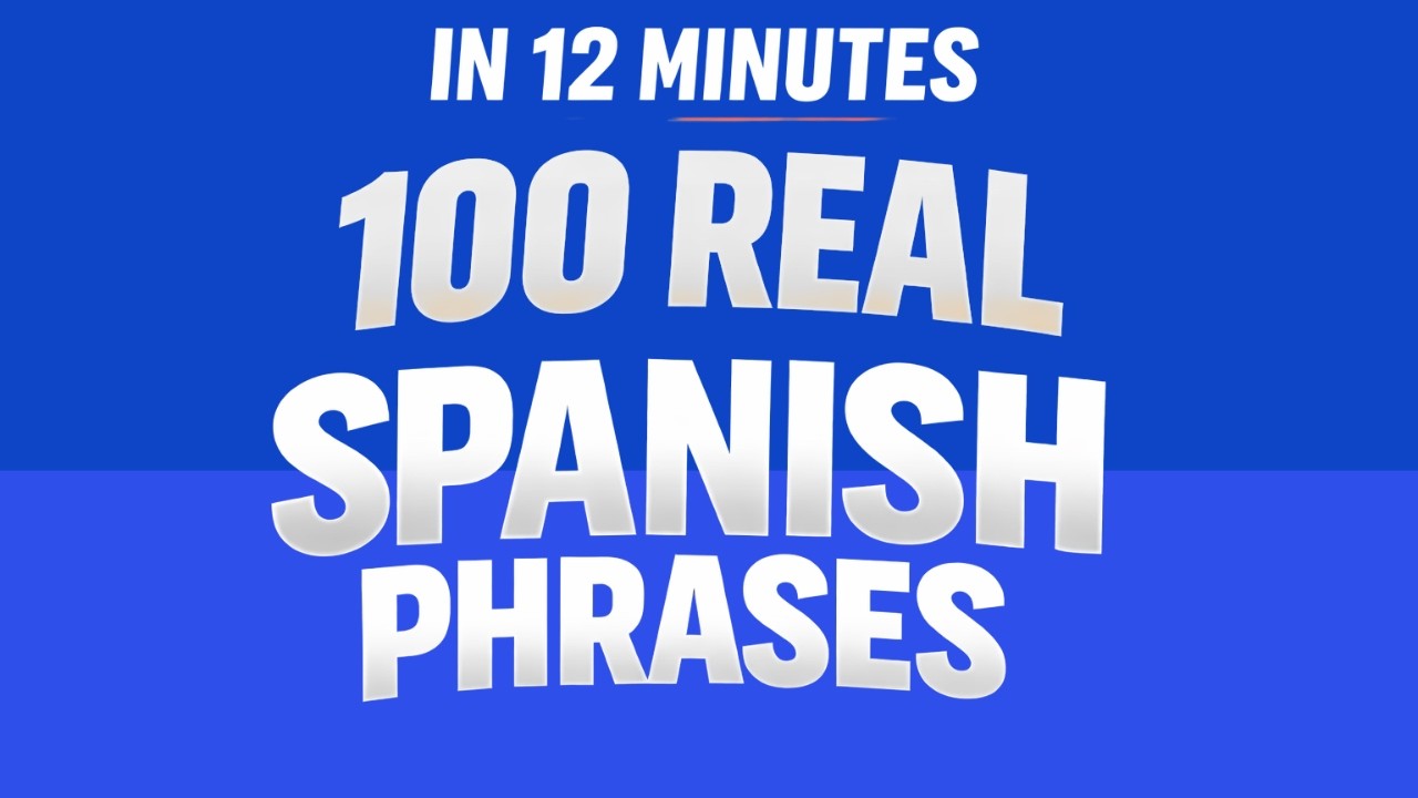 (100 Spanish Curse Phrases in 12 Minutes! Learn Spanish or Get Angry!)