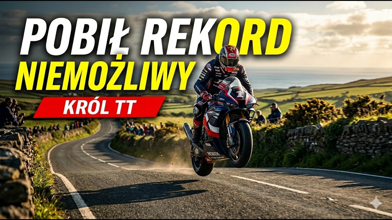 MICHAEL DUNLOP: Człowiek, kt&oacute;ry POBIŁ NIEMOŻLIWY REKORD TT