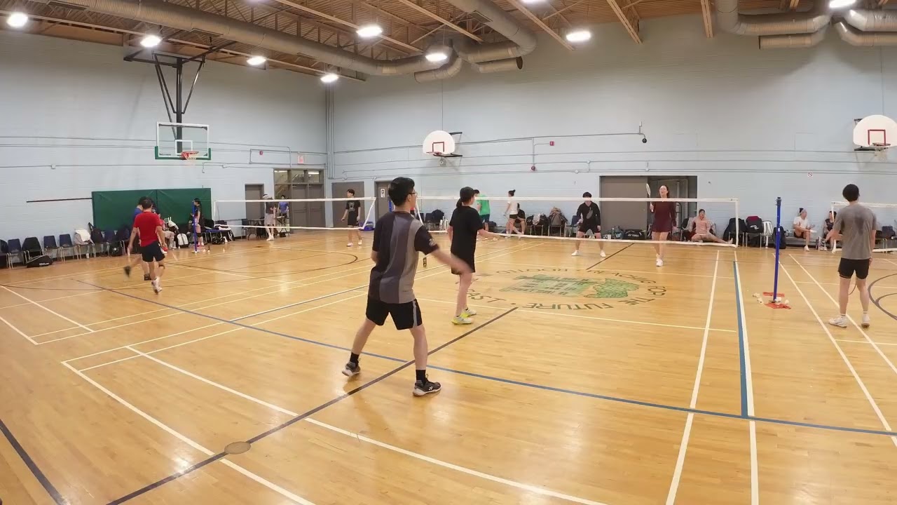Badminton at TOR| Richard/Jessica v Cass/David |#badminton #badmintonrallies 2026Jan25_Sun