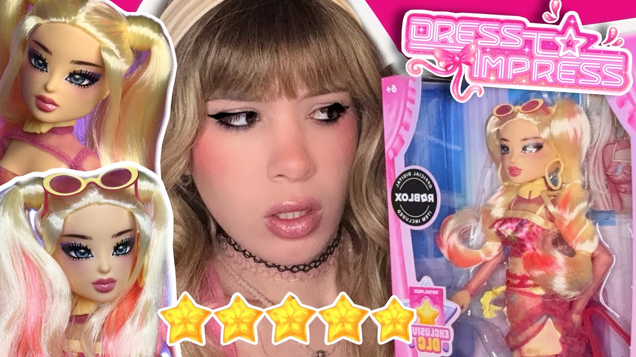 FIRST IMPRESSIONS ON DRESS TO IMPRESS DOLLS?? Bubblygum Gyal Review & Unboxing!  