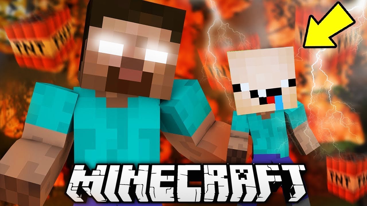 BALON BEBİŞ HEROBRİNE İTEMİ KULLANIYOR !! 😱 - Minecraft