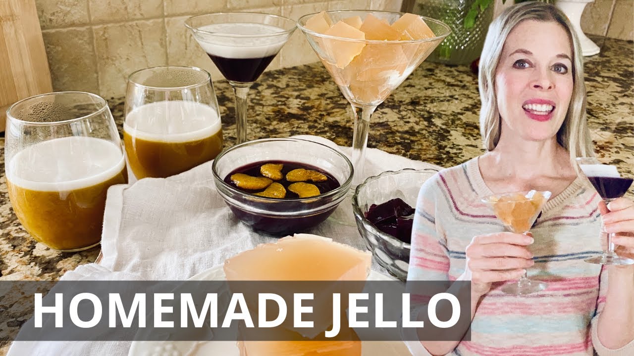 How to Make Homemade Jello 2 Ways (with Gelatin or Agar)
