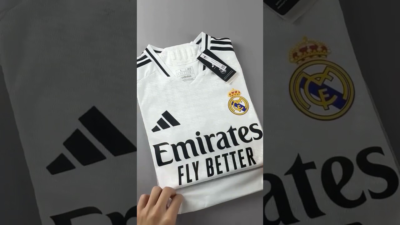 A BRABA CHEGOU! Nova camisa do Real Madrid temporada 24/25 - authentic Adidas (Vers&atilde;o jogador).