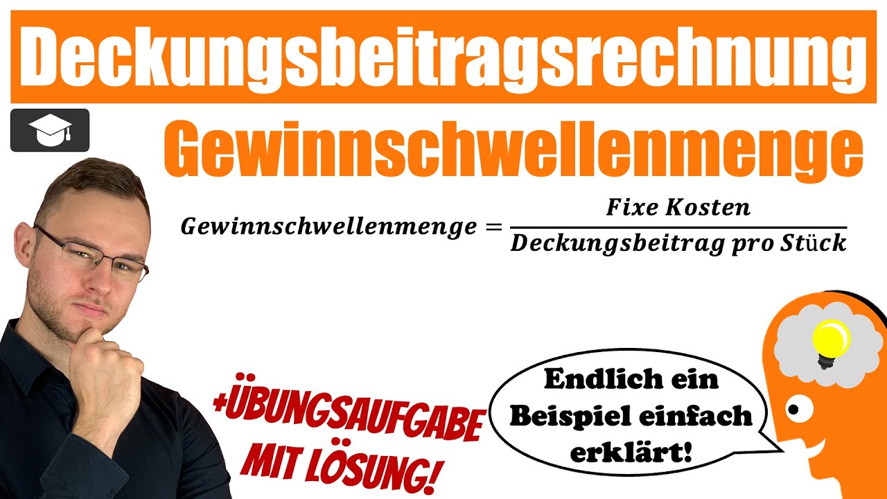 Deckungsbeitragsrechnung Break Even Point (Gewinnschwelle)