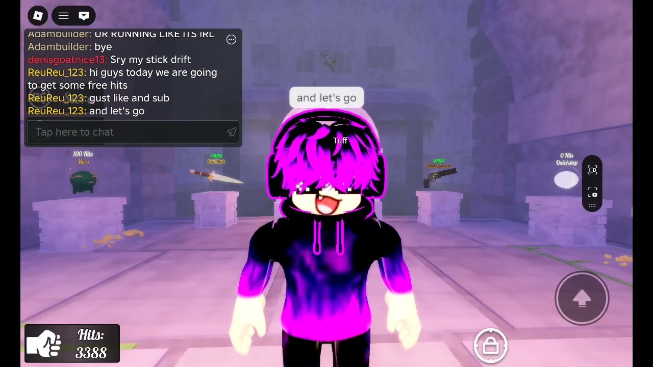 Playing ROBLOX choose your power 