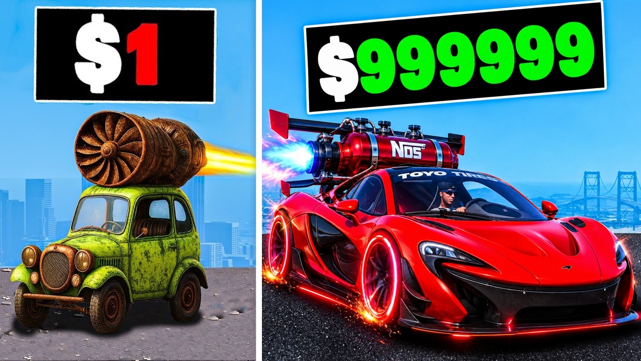 Every 30 Seconds, My Car Gets More Expensive in GTA 5