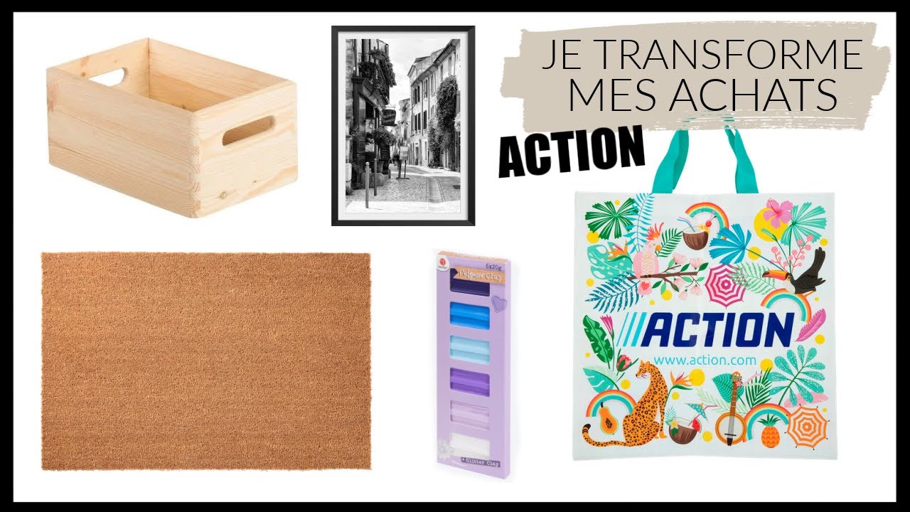 JE TRANSFORME MES ACHATS ACTION #17