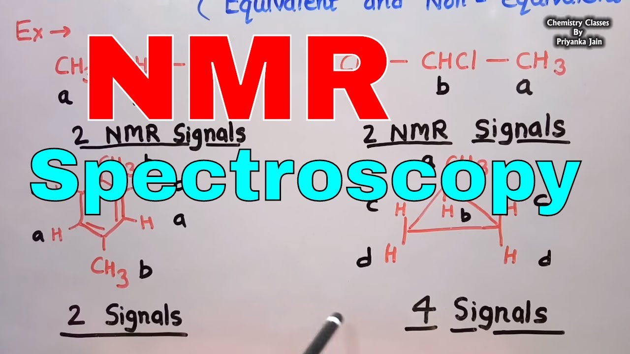 NMR Spectroscopy [nuclear magnetic resonance] ; Basic principle & Interpretation of organic spectra