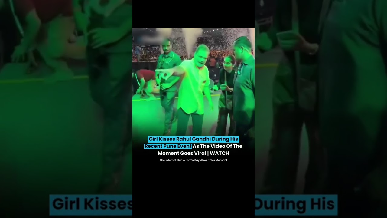 Girl  Kissing #rahulgandhi #ytshortsfeed #ytfeedshorts #motivationalquotes #shubhu #possitivity